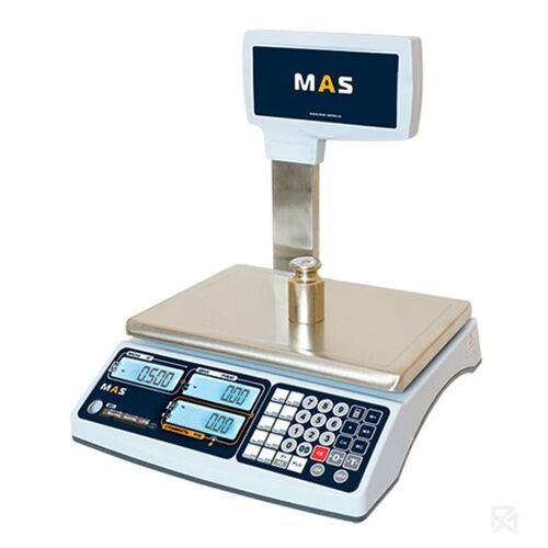 Весы торговые электронные Mas MR1-30P со стойкой
